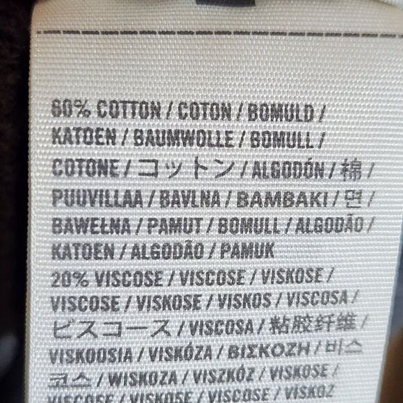 VTG Hollister Button Cardigan Sweater Womens small Gray Pockets Y2K Preppy - Picture 6 of 10